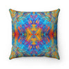 Good Vibes Buttercup Square Pillow