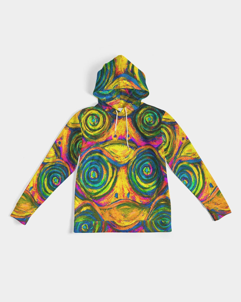 Hypnotic Frogs Sun Men's Hoodie