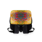Two Wishes Sunburst Cosmos Casual Shoulder Backpack
