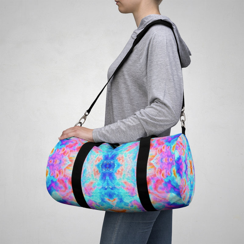 Pareidolia Neon Cloud City Duffle Bag