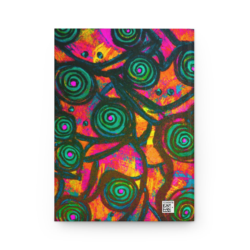 Stained Glass Frogs Rum Punch Journal Matte