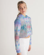 Pareidolia XOX Pastel Sky Women's Cropped Hoodie