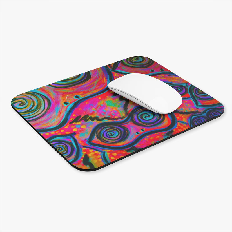Happy Frogs Mouse Pad (Rectangle)