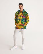 Hypnotic Frogs Sun Men's Hoodie