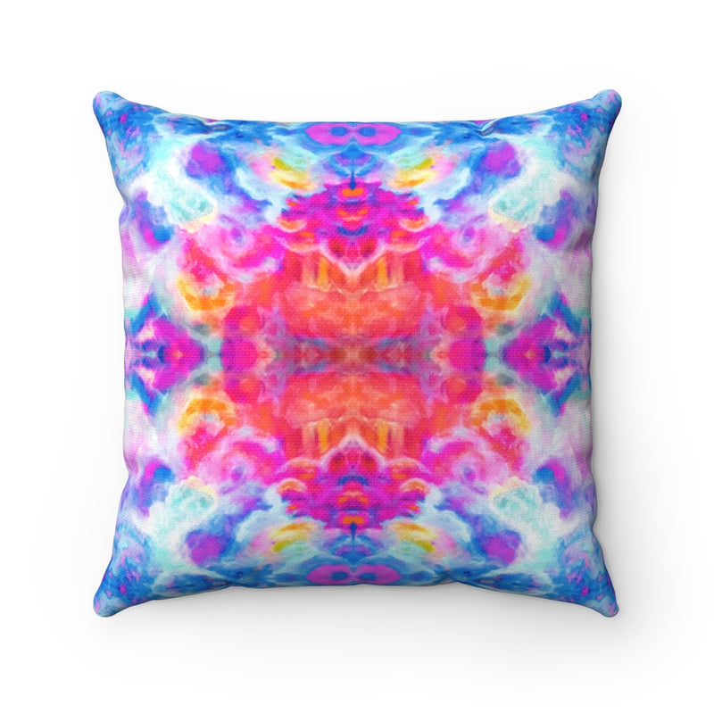 Pareidolia Cloud City Infinity Square Pillow