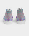Pareidolia XOX Lilac Men's Hightop Canvas Shoe