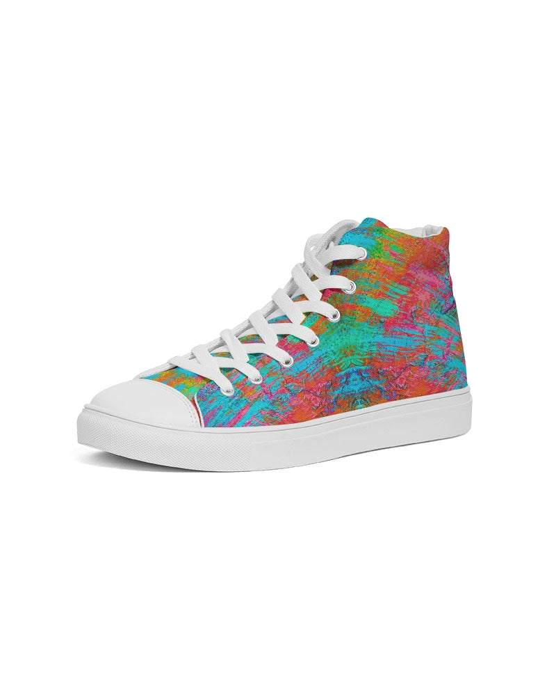 Good Vibes Boardwalk_ Men's Hightop Canvas Shoe