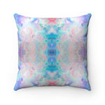 Pareidolia Cloud City Pastel Sky Square Pillow