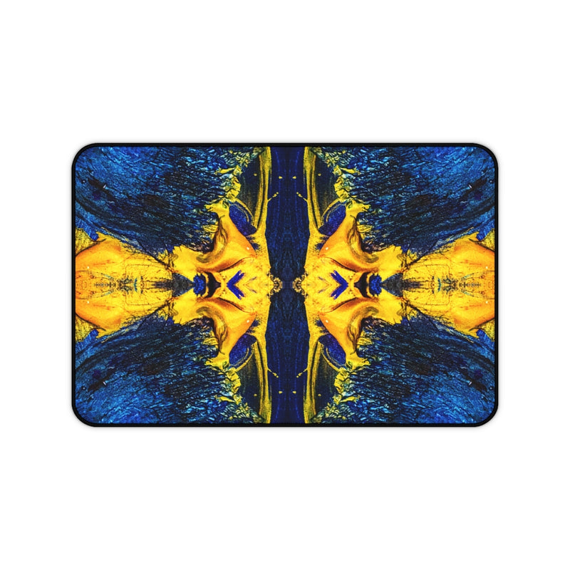 Golden Klecks  Desk Mat