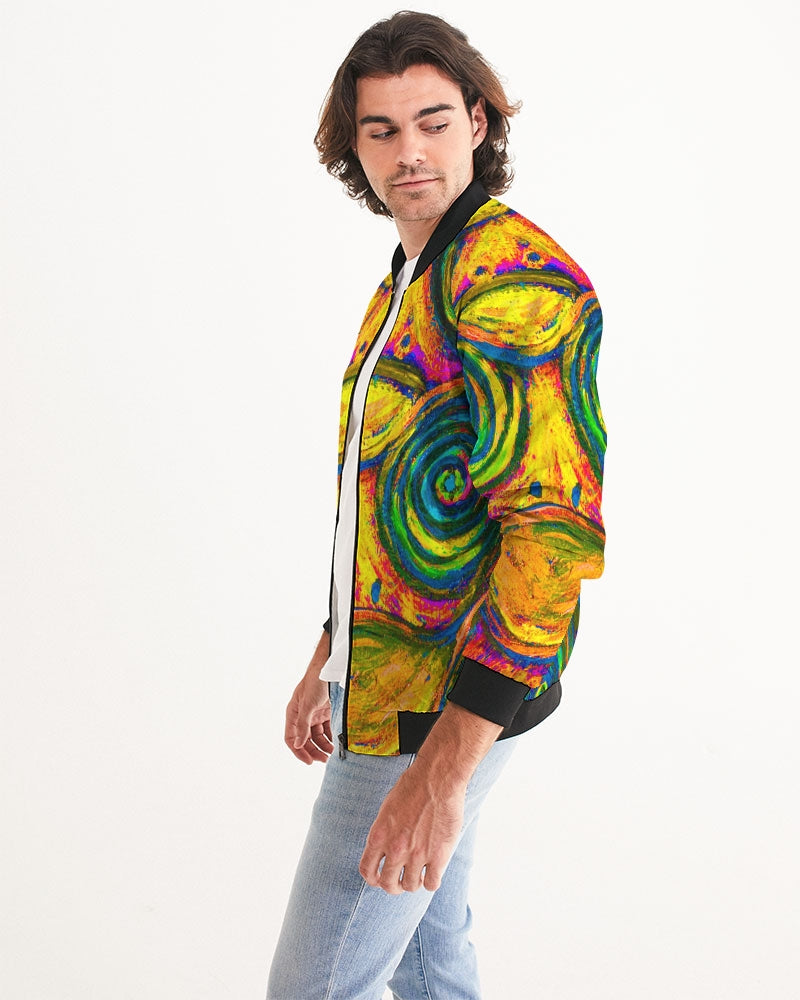 Hypnotic Frogs Sun Men's Bomber Jacket