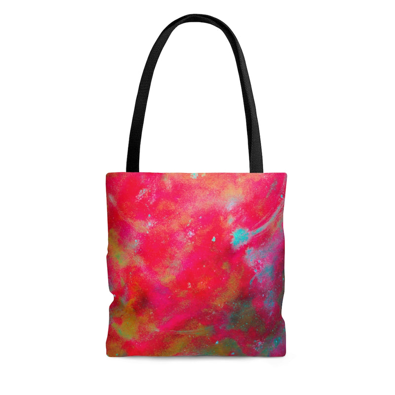 Two Wishes Red Planet Tote Bag