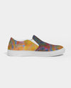 Two Wishes Sunburst Cosmos Men's Slip-On Canvas Shoe