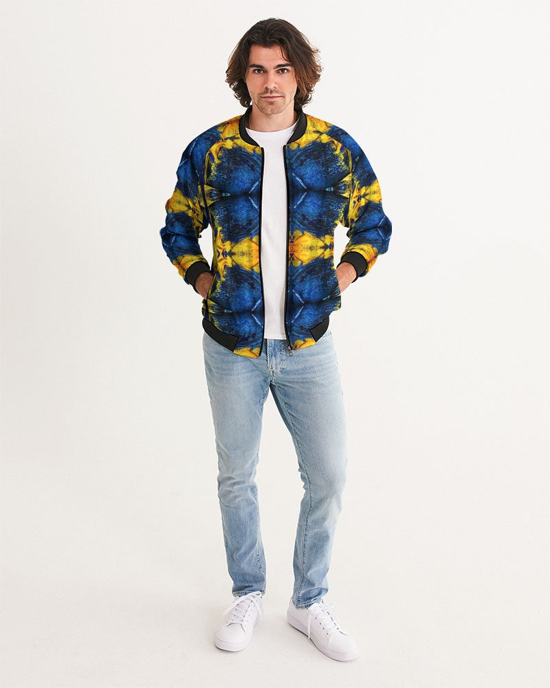 Golden Klecks Style Men's Bomber Jacket