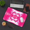 Pareidolia XOX Western Pink Desk Mat