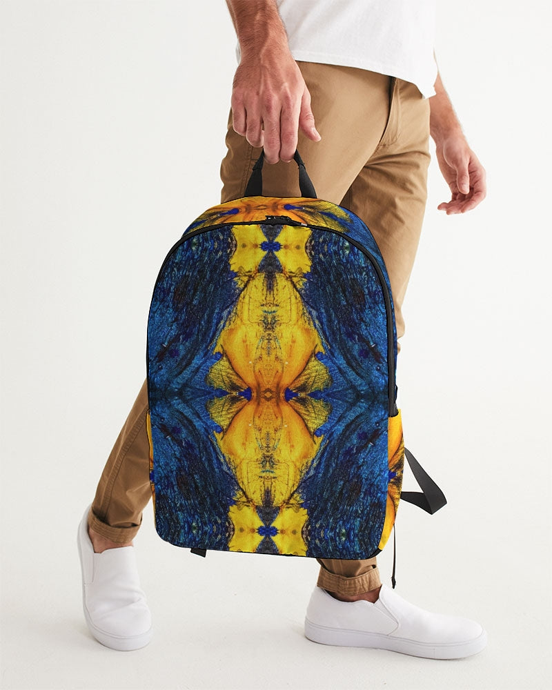 Golden Klecks About Face Large Backpack