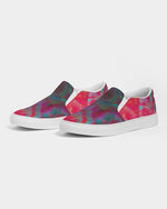 Two Wishes Red Planet Cosmos Women's Slip-On Canvas Shoe