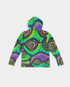 Confetti Frogs Lime Green Jelly Men's Hoodie