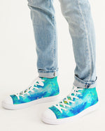 Pareidolia XOX Electric Men's Hightop Canvas Shoe