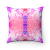 Pareidolia Cloud City Cotton Candy Square Pillow