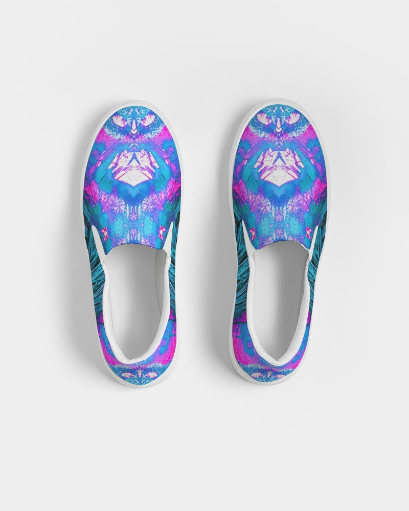 Tiger Queen Iced Men's Slip-On Canvas Shoe
