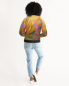 Two Wishes Sunburst Women's Bomber Jacket