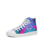 Tiger Queen Iced Men's Hightop Canvas Shoe