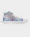 Pareidolia Cloud City Pastel Sky Men's Hightop Canvas Shoe