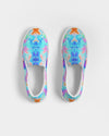 Pareidolia Neon Cloud City Women's Slip-On Canvas Shoe