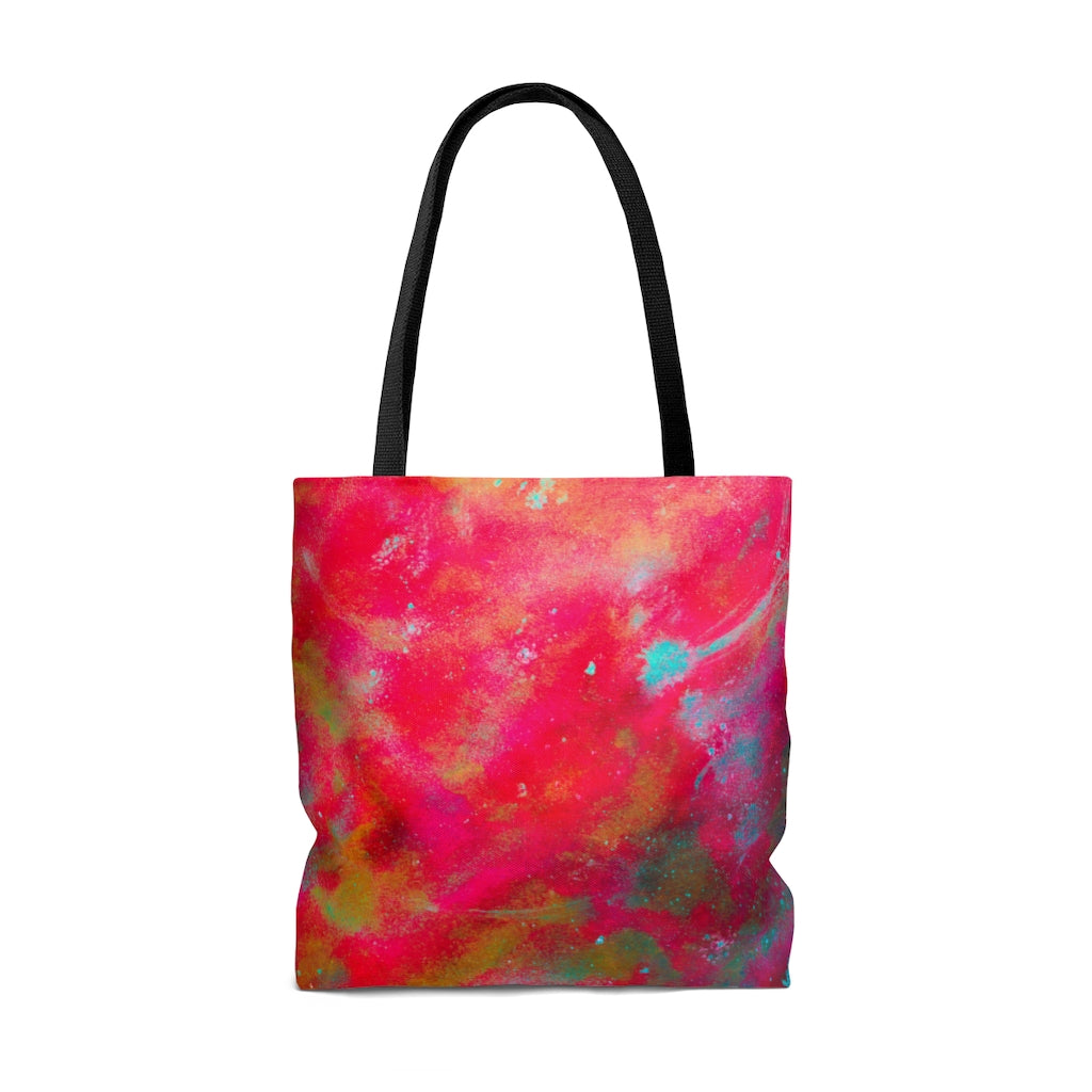 Two Wishes Red Planet Tote Bag