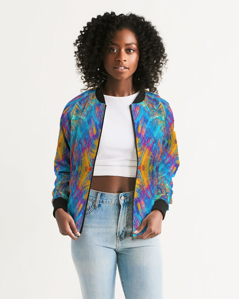 Good Vibes Buttercup Women's Bomber Jacket