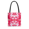 Pareidolia XOX Western Red Tote Bag