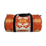 Pareidolia XOX Western Orange Duffle Bag