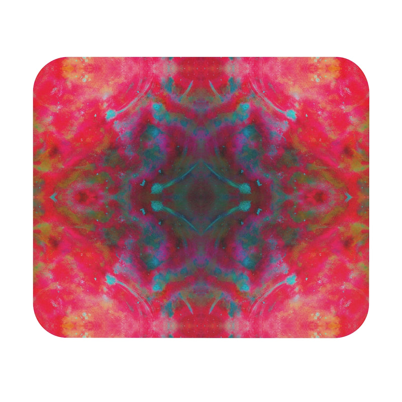 Two Wishes Red Planet Cosmos Mouse Pad (Rectangle)