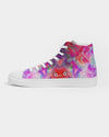 Pareidolia Cloud City Magenta Men's Hightop Canvas Shoe