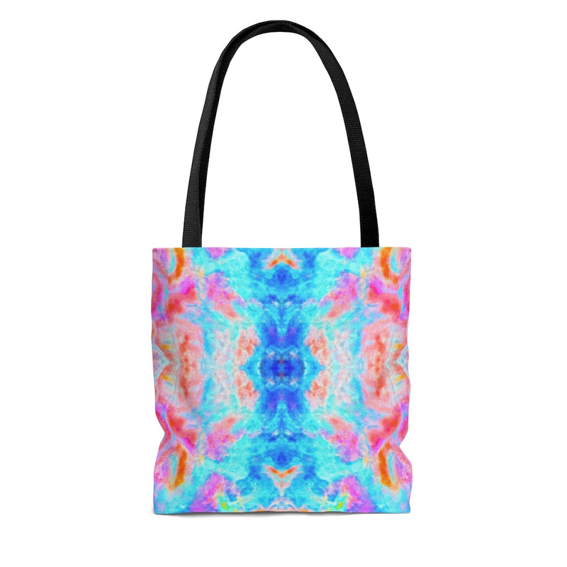 Pareidolia Neon Cloud City Tote Bag