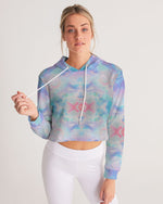 Pareidolia XOX Pastel Sky Women's Cropped Hoodie