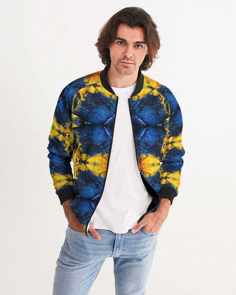 Golden Klecks Style Men's Bomber Jacket