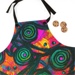 Stained Glass Frogs Rum Punch Apron