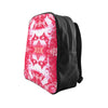 Pareidolia XOX Western Red School Backpack