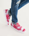 Pareidolia XOX Western Red Men's Slip-On Canvas Shoe