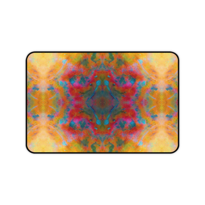 Two Wishes Sunburst Cosmos Desk Mat