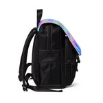 Pareidolia XOX  Neon Casual Shoulder Backpack