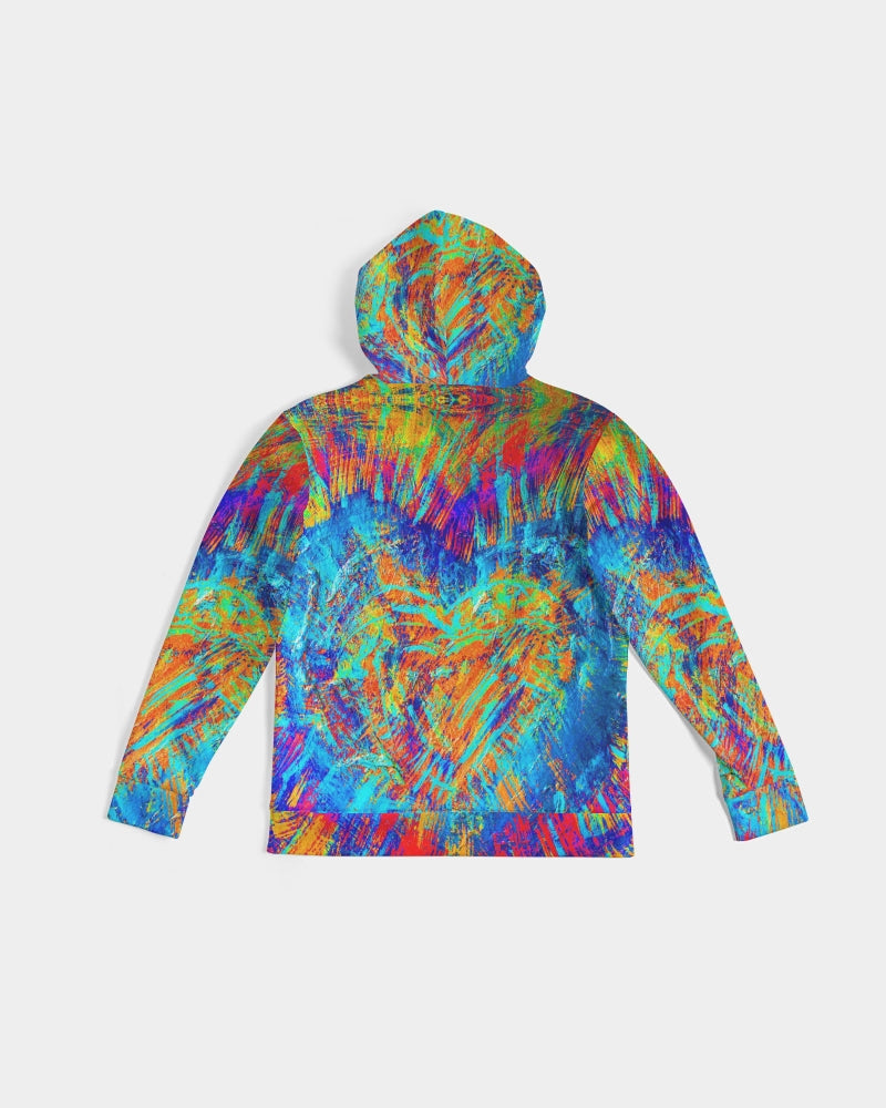 Meraki Rainbow Heart Men's Hoodie