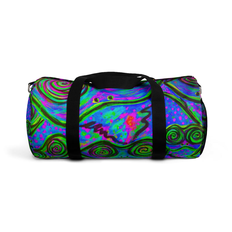 Happy Frogs Indigo Duffle Bag - Fridge Art Boutique