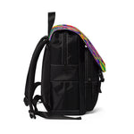 Happy Frogs Neon Casual Shoulder Backpack - Fridge Art Boutique