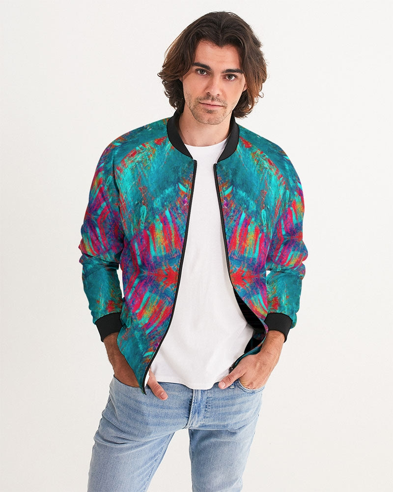 Good Vibes Fire And Ice Men's Bomber Jacket