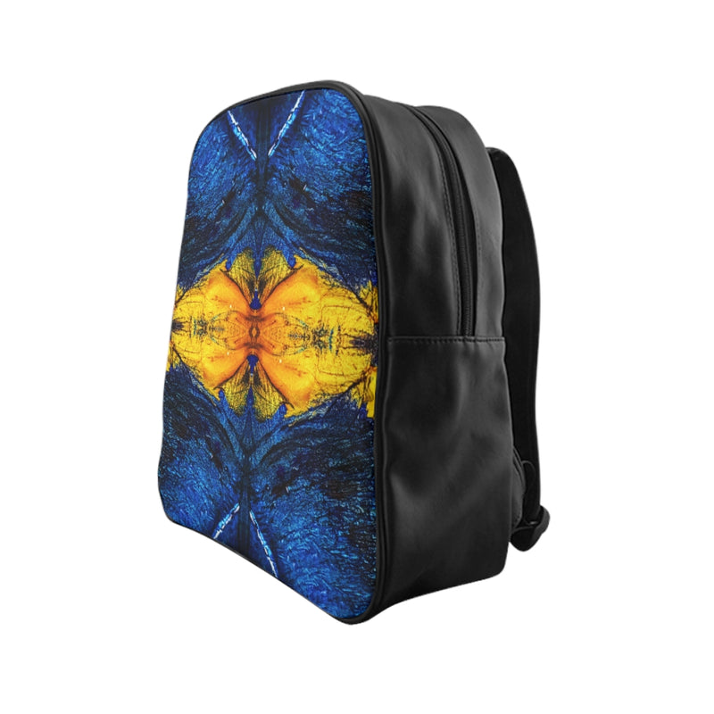 Golden Klecks School Backpack - Fridge Art Boutique
