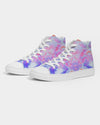 Pareidolia Cloud City Lavender Men's Hightop Canvas Shoe