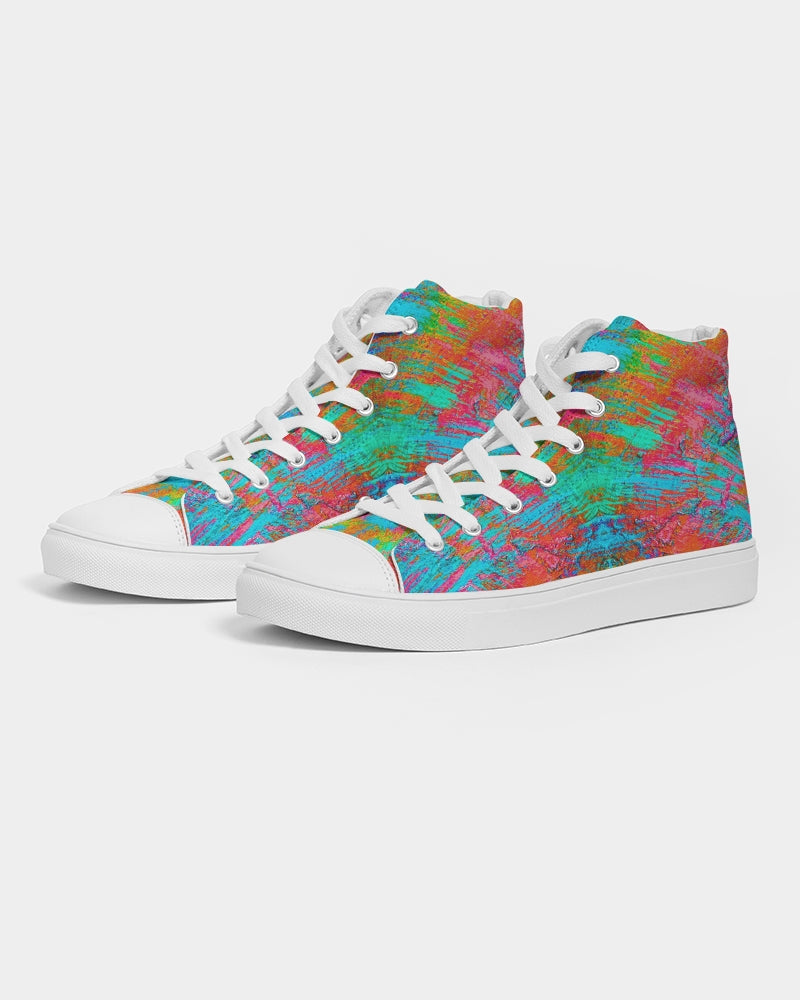 Good Vibes Boardwalk_ Men's Hightop Canvas Shoe