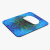 Two Wishes Green Nebula Cosmos Mouse Pad (Rectangle)